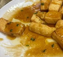 Braised Tofu in Abalone Sauce