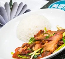 Honey-glazed BBQ Pork Rice