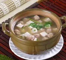 Daojiao Meatball Porridge