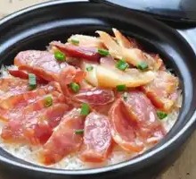 Cured Meat Clay Pot Rice