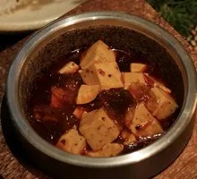 Peach Gelatin Mapo Tofu
