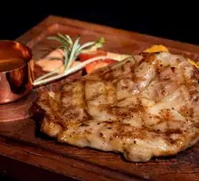 Charcoal-Grilled Spanish Wagyu Pork Chop