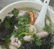 Nori Meatball Seafood Soup