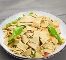 Spicy Pepper and Dried Tofu