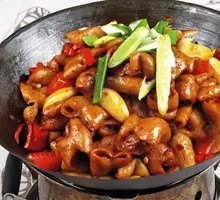 Spicy Pork Intestines Stir-fry