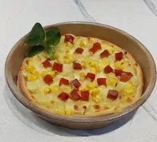 Potato and Corn Pizza