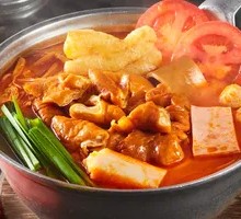Tomato Pork Intestine Rice Noodles