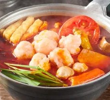 Pickled Chili Black Tiger Shrimp Slurry Rice Noodles