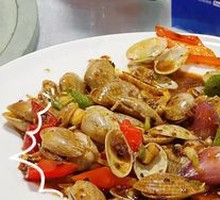 Stir-fried Clams with Black Bean and Pepper