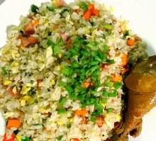 Chicken Leg Fried Rice