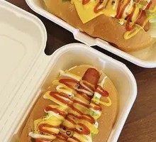 Cheese Hot Dog Bun