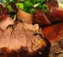 Char Siu and Roast Goose Noodles