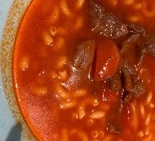 Tomato Beef Penne