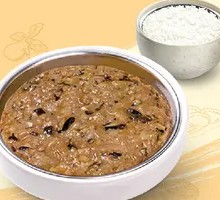 Dried Mushroom and Pork Rice