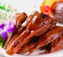 Braised Duck Jaw