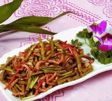Sour Pickled Beans with Pork Rice