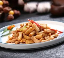 Lotus Root and Pig Intestine Stir-fry