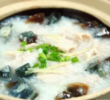 Century Egg and Pork Porridge