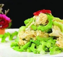Bitter Melon and Egg Fried Rice