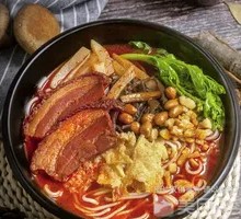 Braised Pork Lo Mein with Luosifen