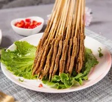 Roasted Duck Intestine Skewers
