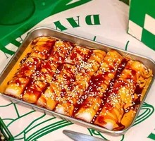 Mixed Sauce Rice Noodle Roll