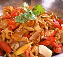Spicy Pork Intestines Stir-fry
