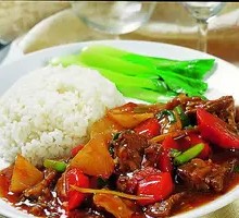 Radish and Beef Shank Rice