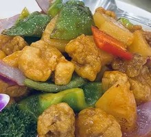 Pineapple Stir-Fried Pork Ribs