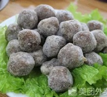 Flower-shaped Beef Meatballs