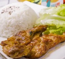 黑椒鸡扒饭