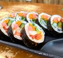 Double Fish Seaweed Rice Roll
