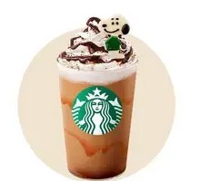 Snoopy Chocolate Latte