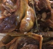 Salt-Baked Squab