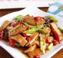 Stir-fried Tofu with Pork