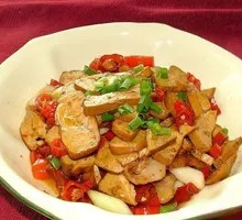 Stir-fried Tofu with Pork