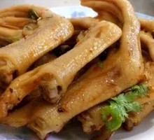 Braised Duck Feet