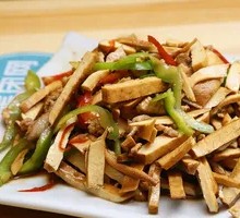 Fried Tofu and Pork Rice
