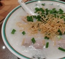 Century Egg Meatball Porridge