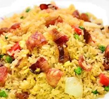 Cantonese腊肠 Egg Fried Rice