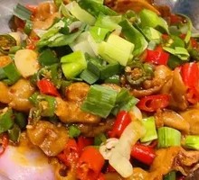 Spicy Pork Intestines Stir-fry