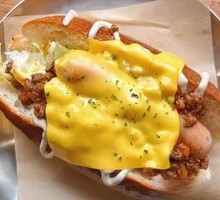 Meat Sauce Hot Dog