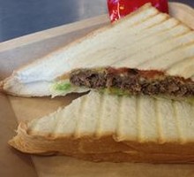 Cheese Beef Grilled Sandwich