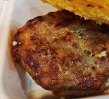 Pineapple Cheese Beef Burger