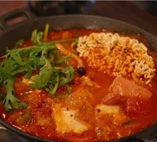 Fish Cake Military Hot Pot