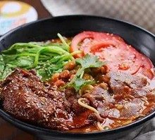 Beef Hot and Sour Fine Rice Noodles