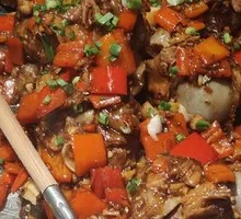 Handheld Pork Shank Bone