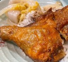 Crispy Chicken Leg Bento