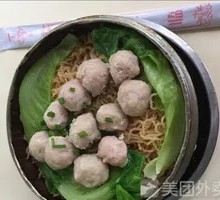 Homemade Pork Dumplings Steamed with Rice