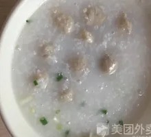 Homemade Meatball Porridge